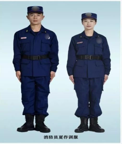 消防員冬作訓(xùn)服